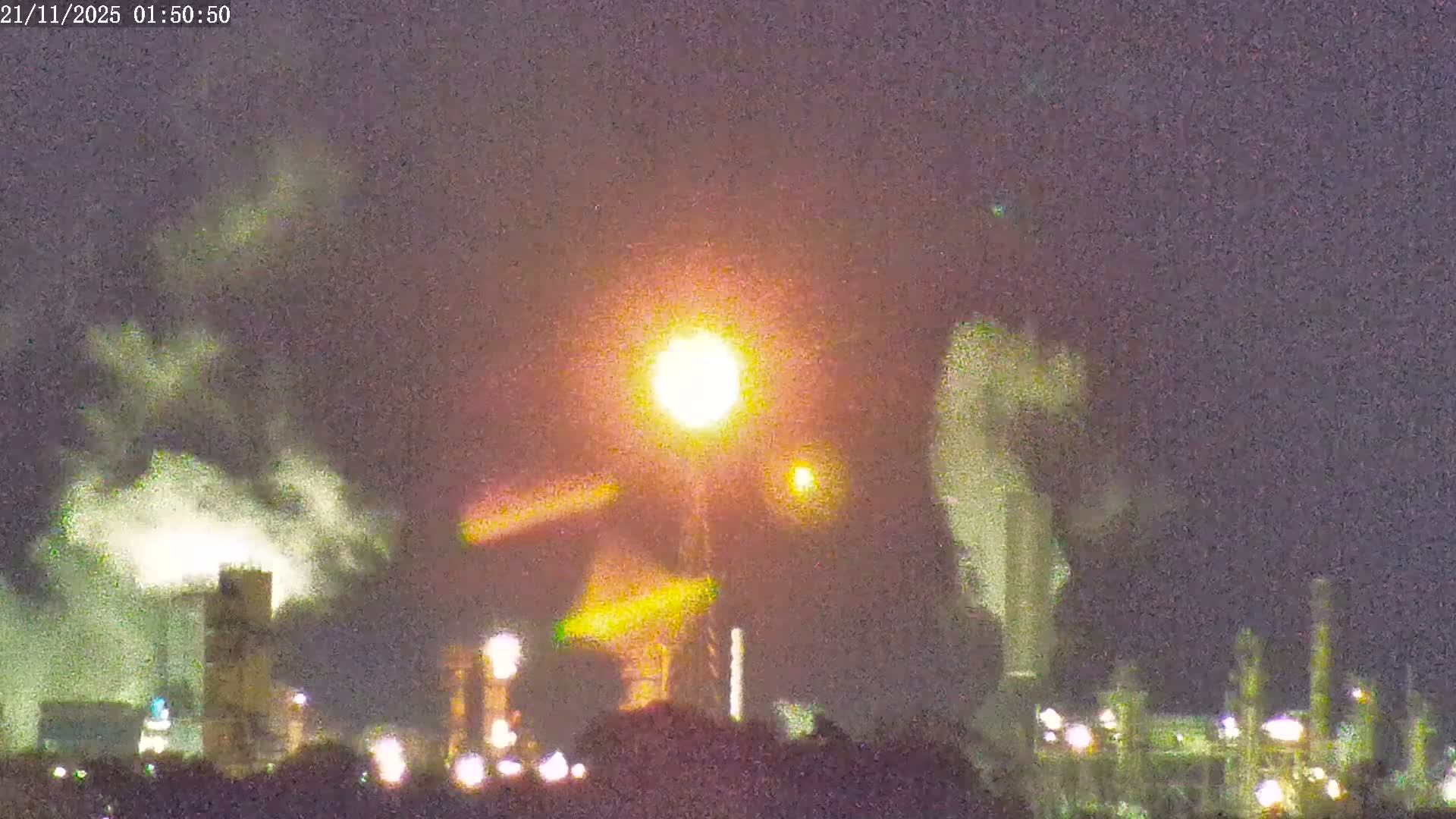 Fawley, ExxonMobil Refinery Live Cam - New Forest, Hampshire, South East, England, United Kingdom