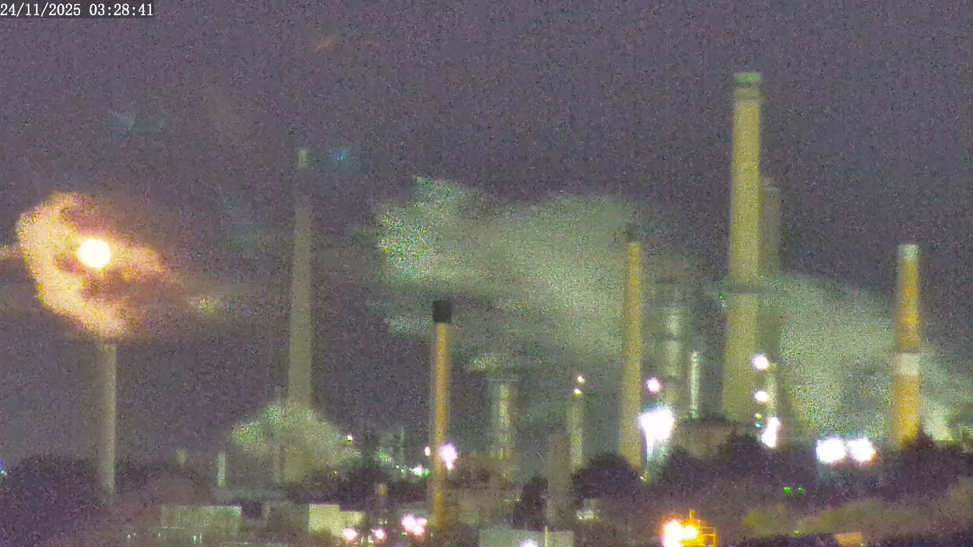 Fawley, ExxonMobil Refinery Live Cam - New Forest, Hampshire, South East, England, United Kingdom