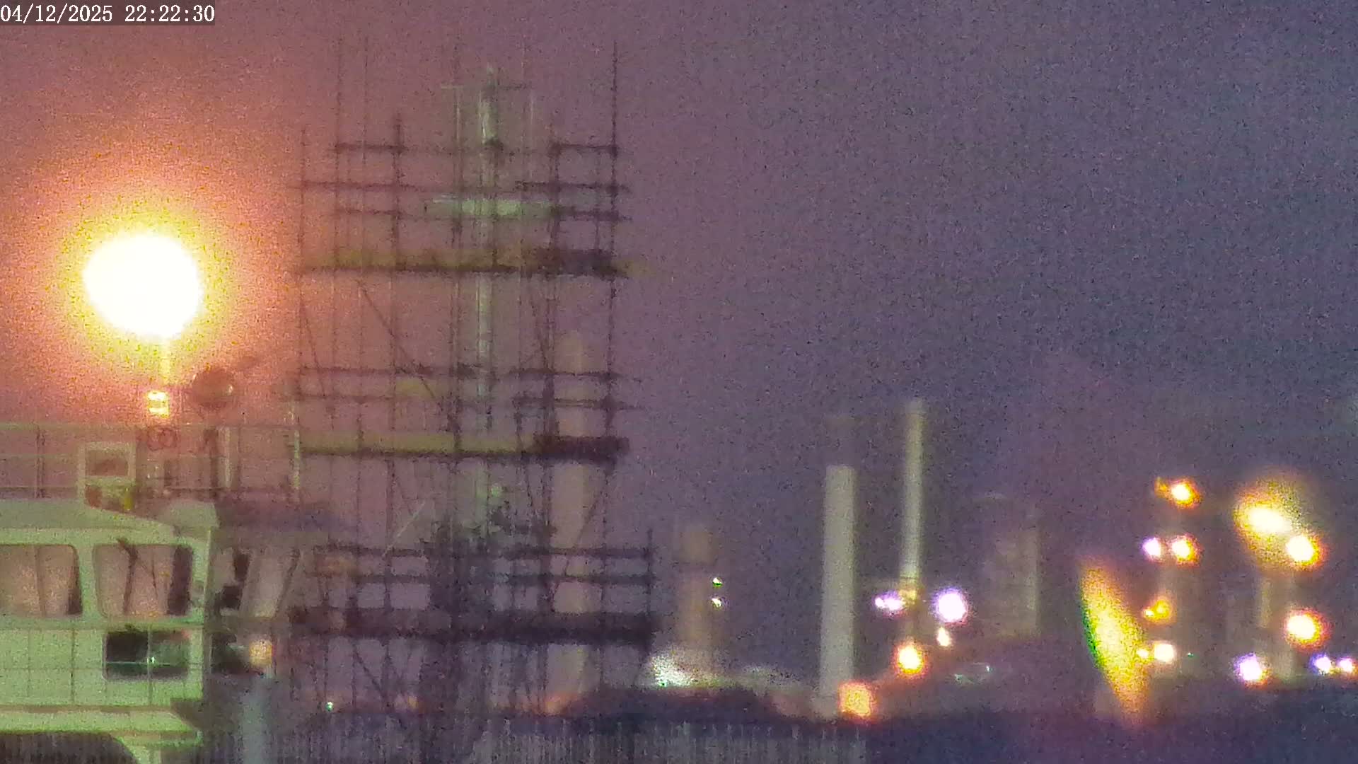 Fawley, ExxonMobil Refinery Live Cam - New Forest, Hampshire, South East, England, United Kingdom