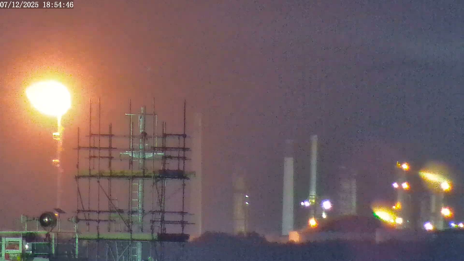 Fawley, ExxonMobil Refinery Live Cam - New Forest, Hampshire, South East, England, United Kingdom