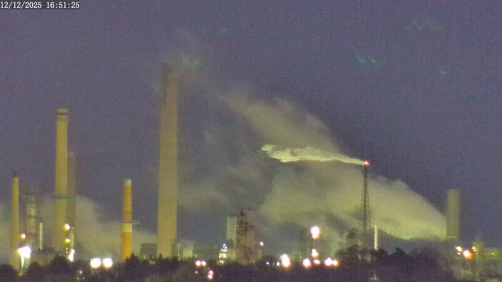 Fawley, ExxonMobil Refinery Live Cam - New Forest, Hampshire, South East, England, United Kingdom