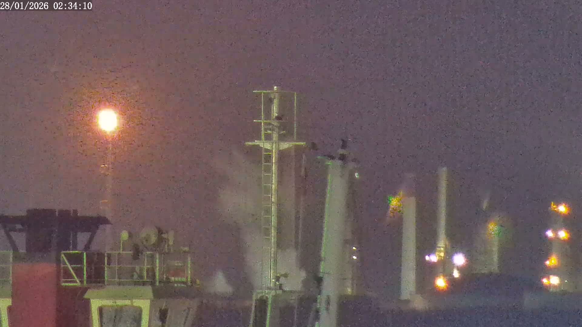 Fawley, ExxonMobil Refinery Live Cam - New Forest, Hampshire, South East, England, United Kingdom