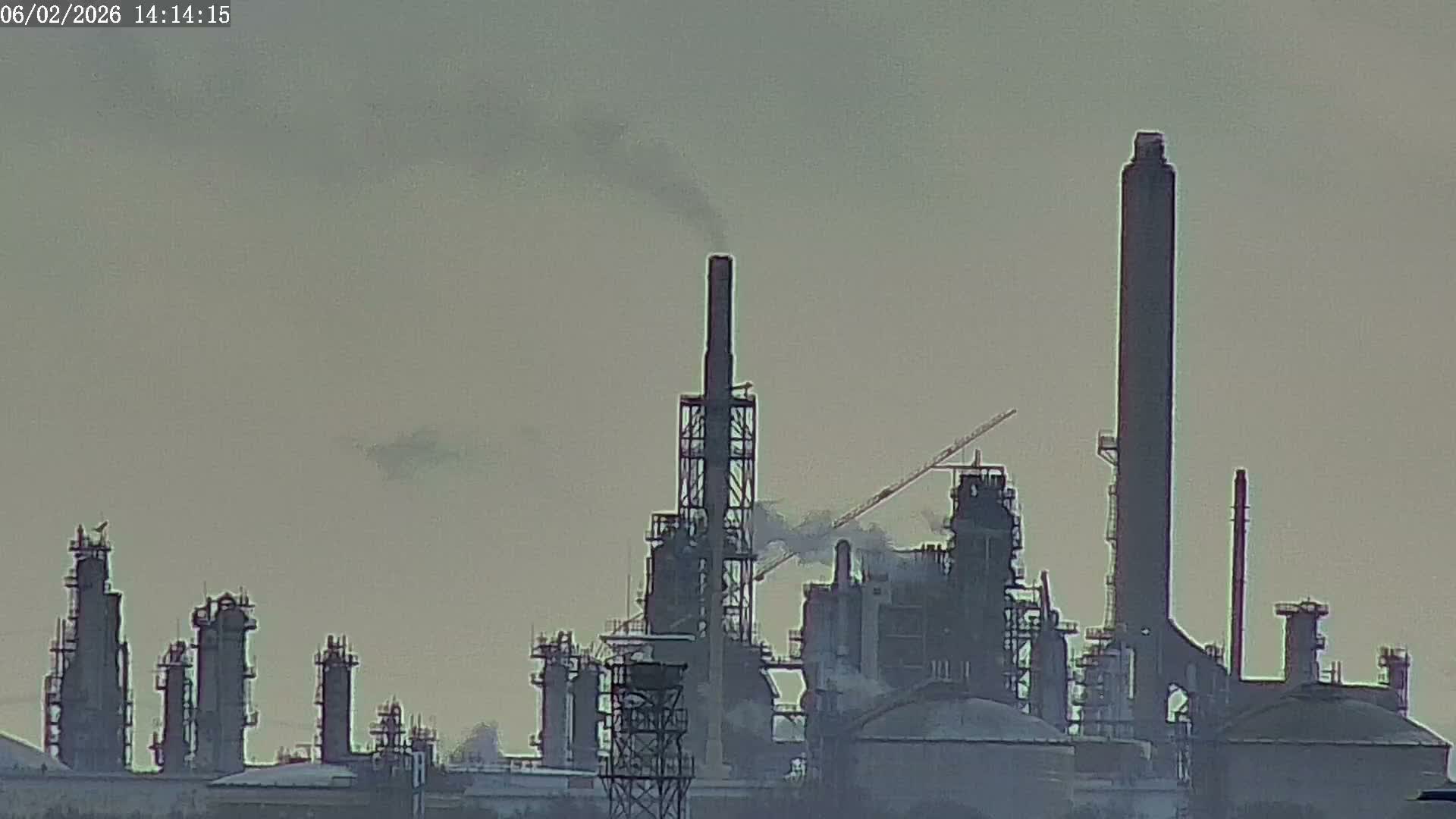 Fawley, ExxonMobil Refinery Live Cam - New Forest, Hampshire, South East, England, United Kingdom