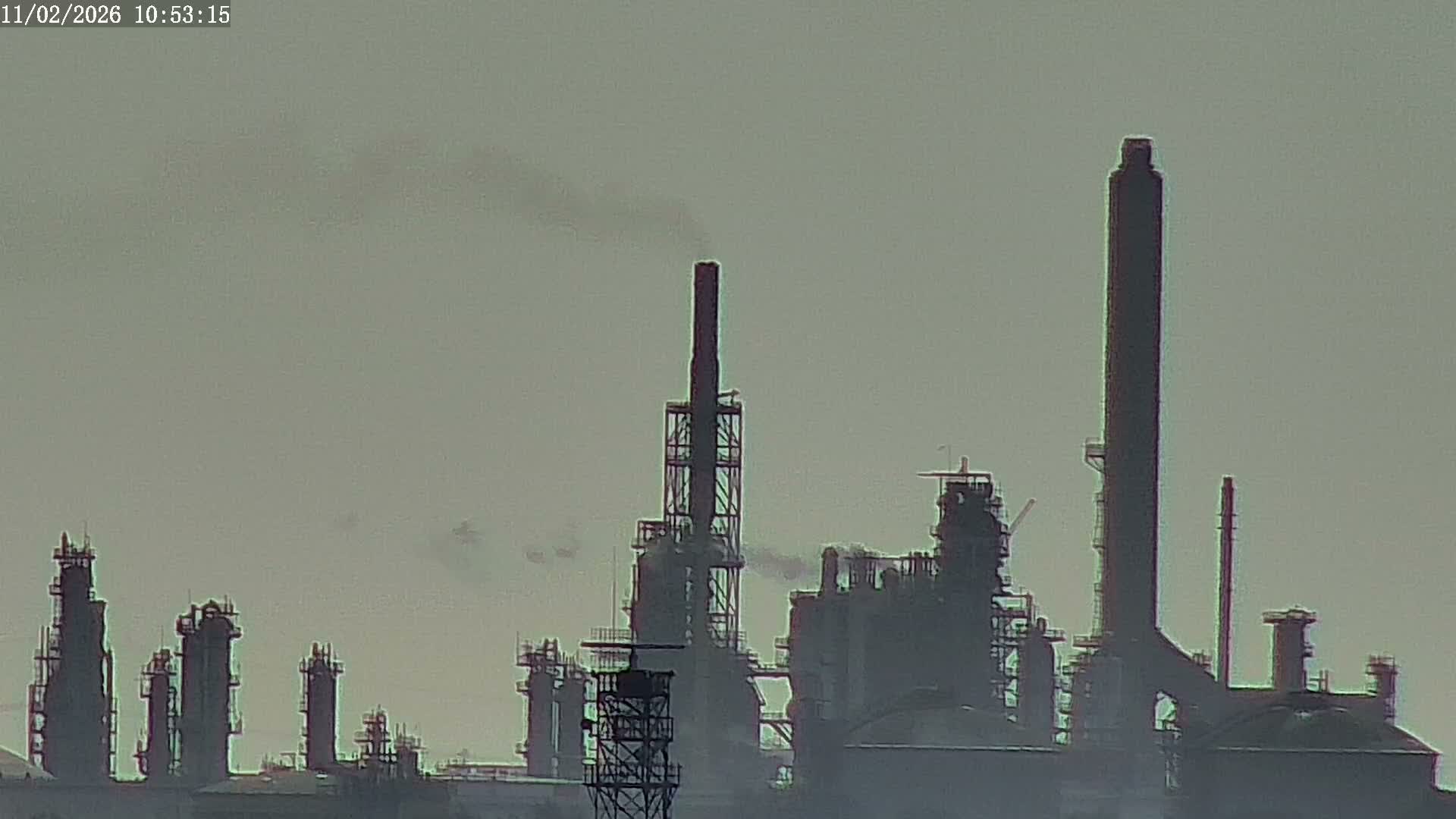 Fawley, ExxonMobil Refinery Live Cam - New Forest, Hampshire, South East, England, United Kingdom