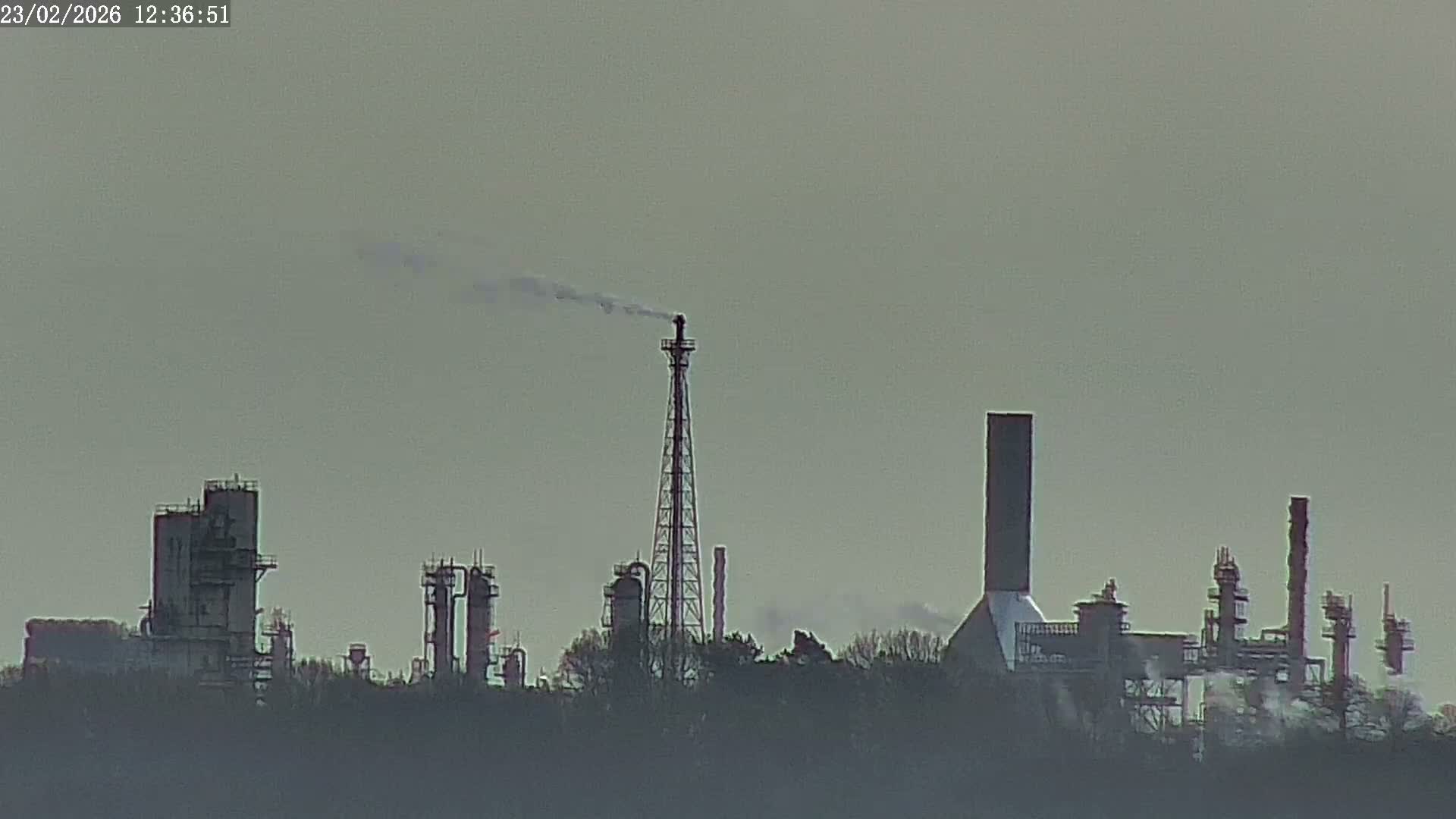 Fawley, ExxonMobil Refinery Live Cam - New Forest, Hampshire, South East, England, United Kingdom
