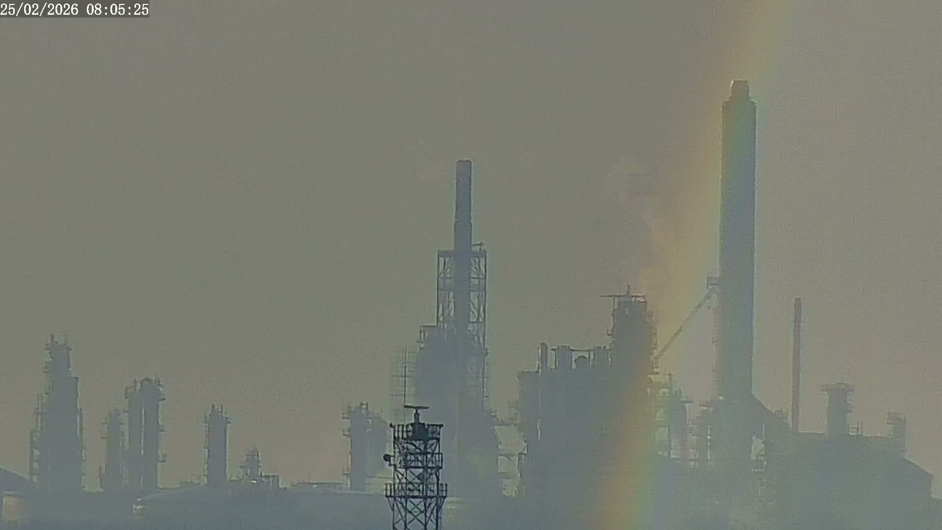 Fawley, ExxonMobil Refinery Live Cam - New Forest, Hampshire, South East, England, United Kingdom