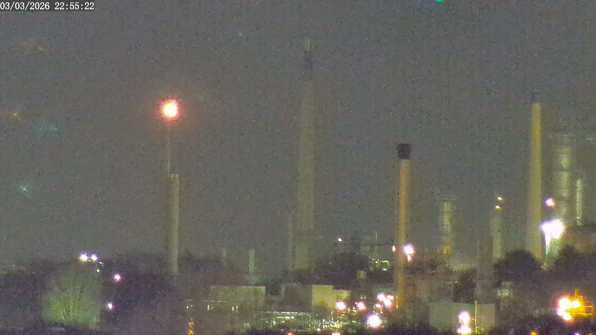 Fawley, ExxonMobil Refinery Live Cam - New Forest, Hampshire, South East, England, United Kingdom