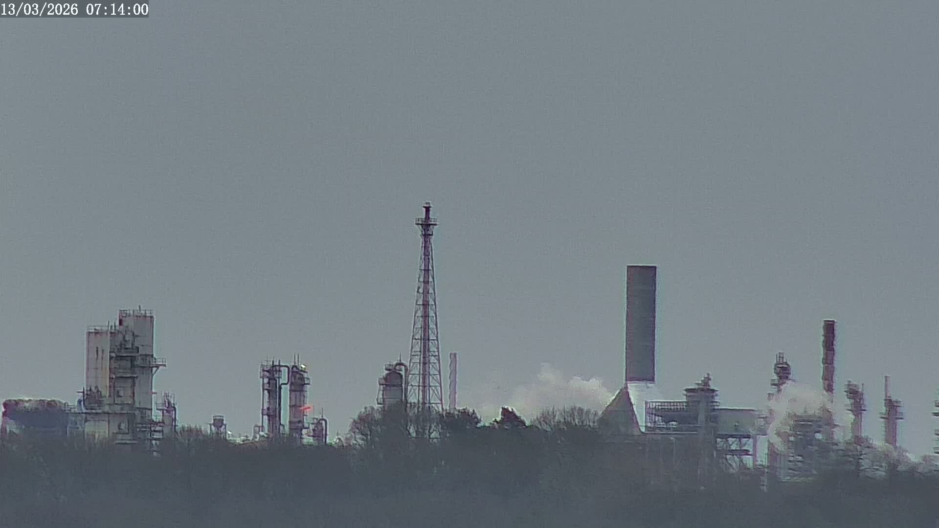 Fawley, ExxonMobil Refinery Live Cam - New Forest, Hampshire, South East, England, United Kingdom