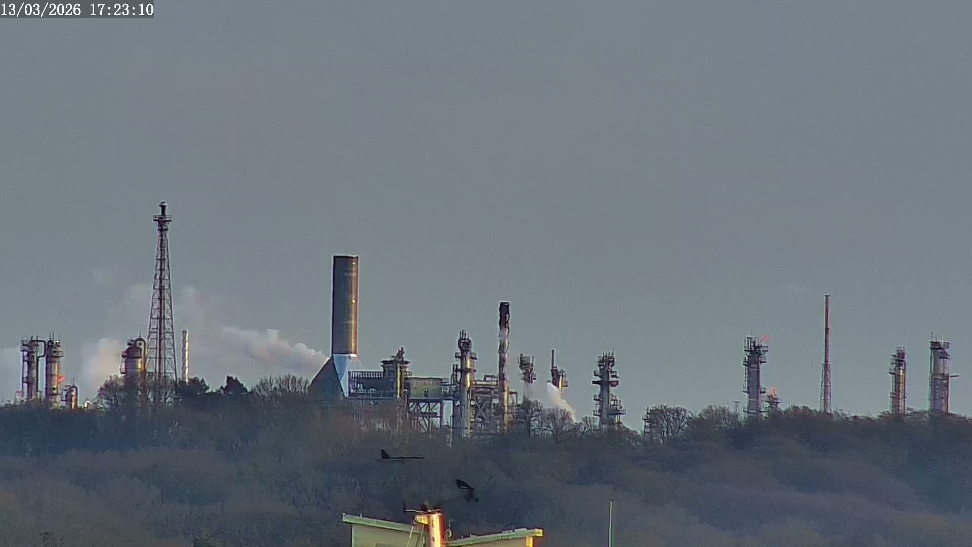 Fawley, ExxonMobil Refinery Live Cam - New Forest, Hampshire, South East, England, United Kingdom