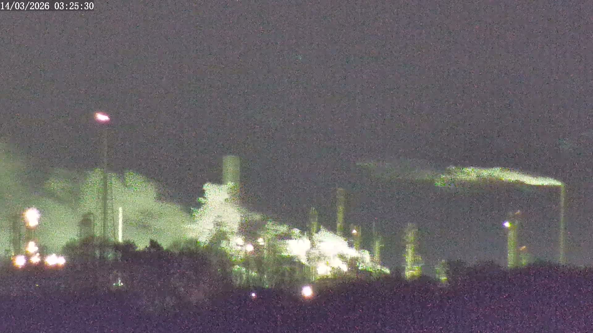 Fawley, ExxonMobil Refinery Live Cam - New Forest, Hampshire, South East, England, United Kingdom