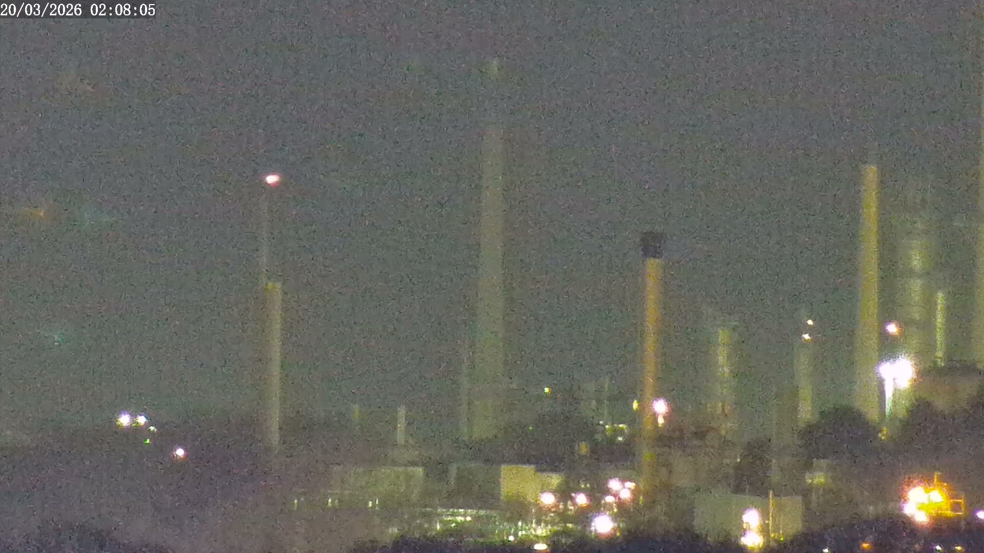 Fawley, ExxonMobil Refinery Live Cam - New Forest, Hampshire, South East, England, United Kingdom