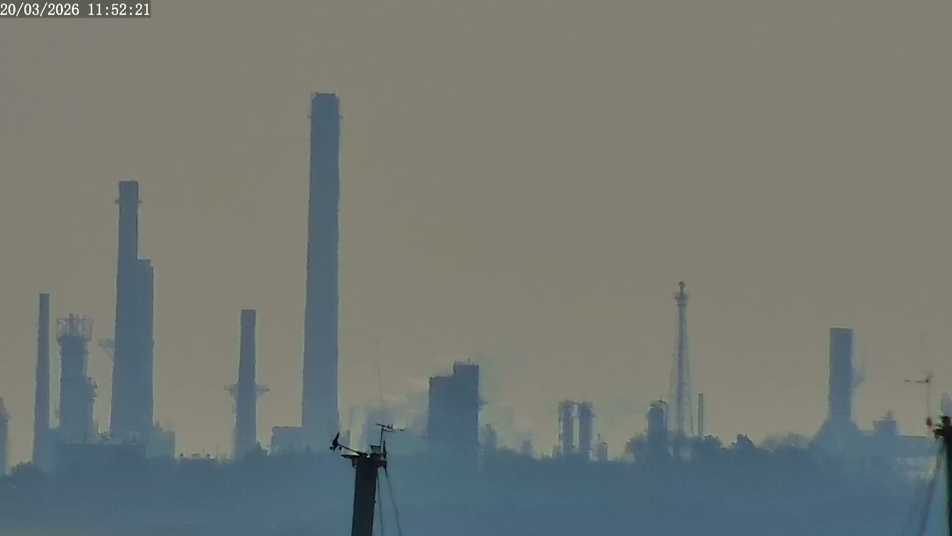 Fawley, ExxonMobil Refinery Live Cam - New Forest, Hampshire, South East, England, United Kingdom