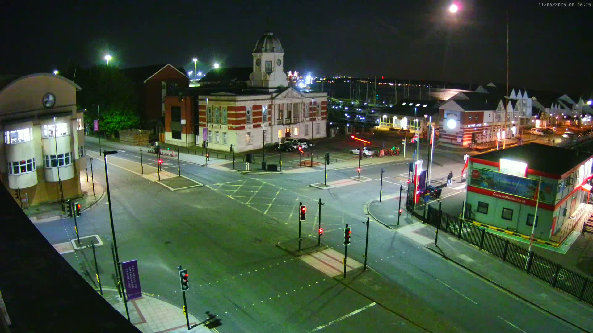 Southampton, Town Quay / Port Junction Live Cam - Southampton, Hampshire, South East, England, United Kingdom