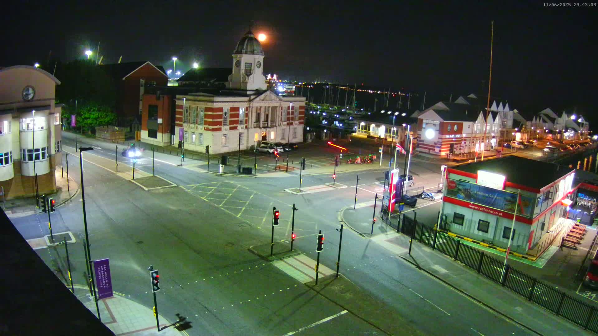 Southampton, Town Quay / Port Junction Live Cam - Southampton, Hampshire, South East, England, United Kingdom