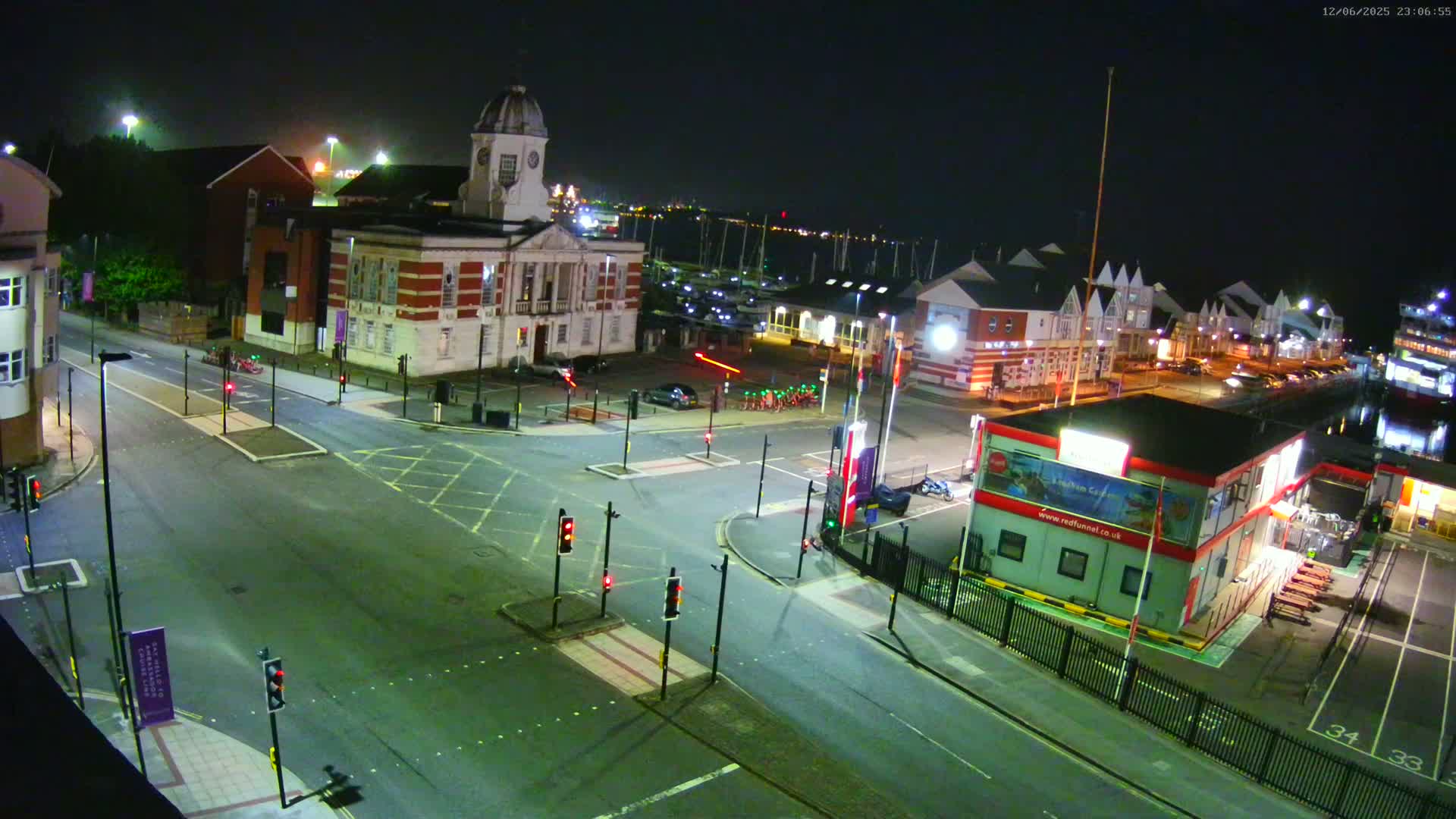Southampton, Town Quay / Port Junction Live Cam - Southampton, Hampshire, South East, England, United Kingdom