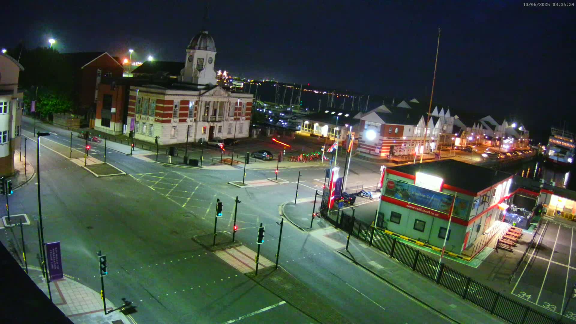 Southampton, Town Quay / Port Junction Live Cam - Southampton, Hampshire, South East, England, United Kingdom