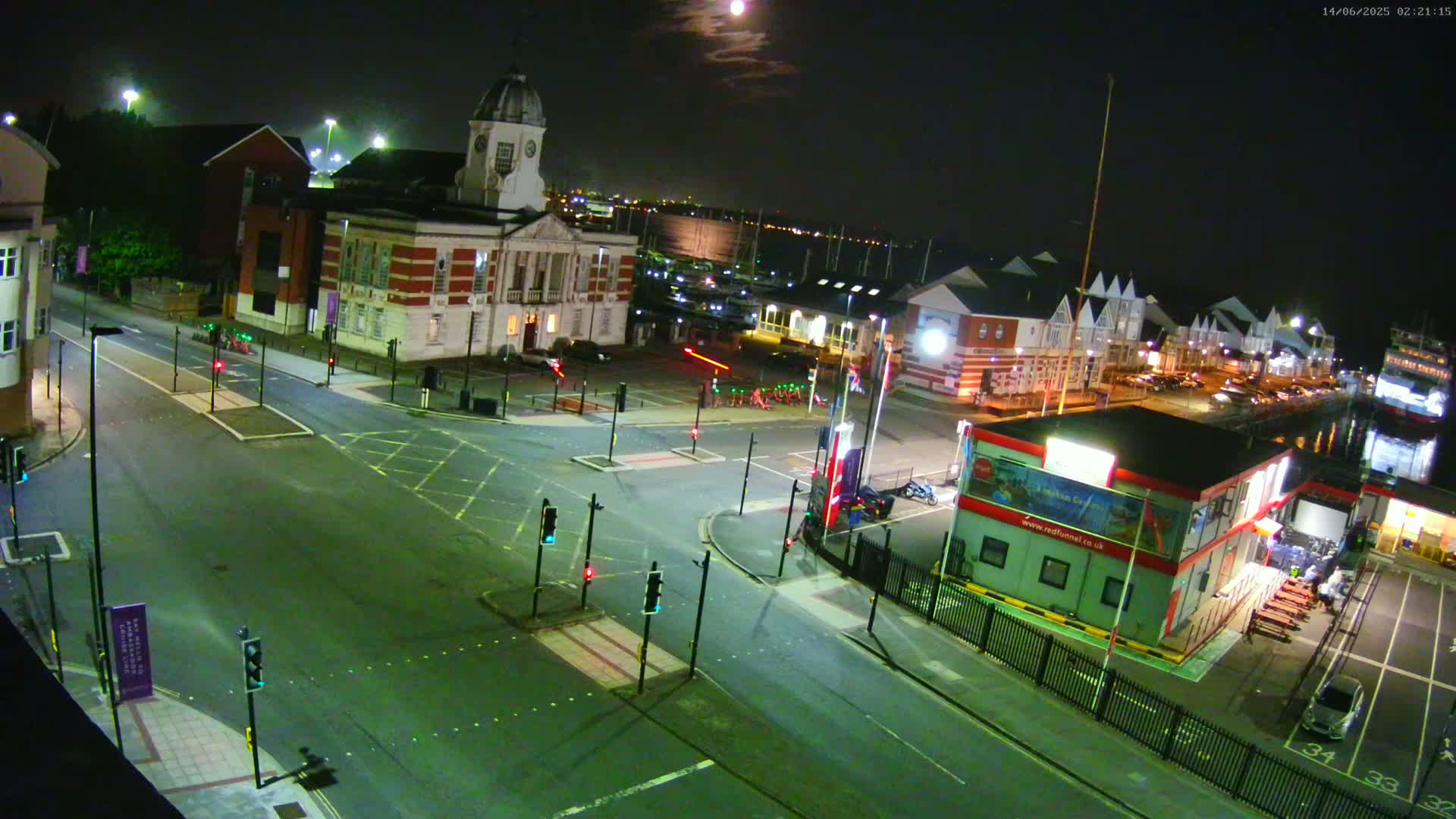 Southampton, Town Quay / Port Junction Live Cam - Southampton, Hampshire, South East, England, United Kingdom