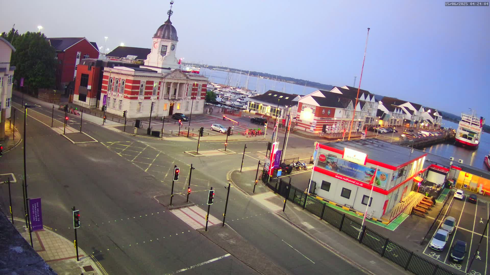 Southampton, Town Quay / Port Junction Live Cam - Southampton, Hampshire, South East, England, United Kingdom