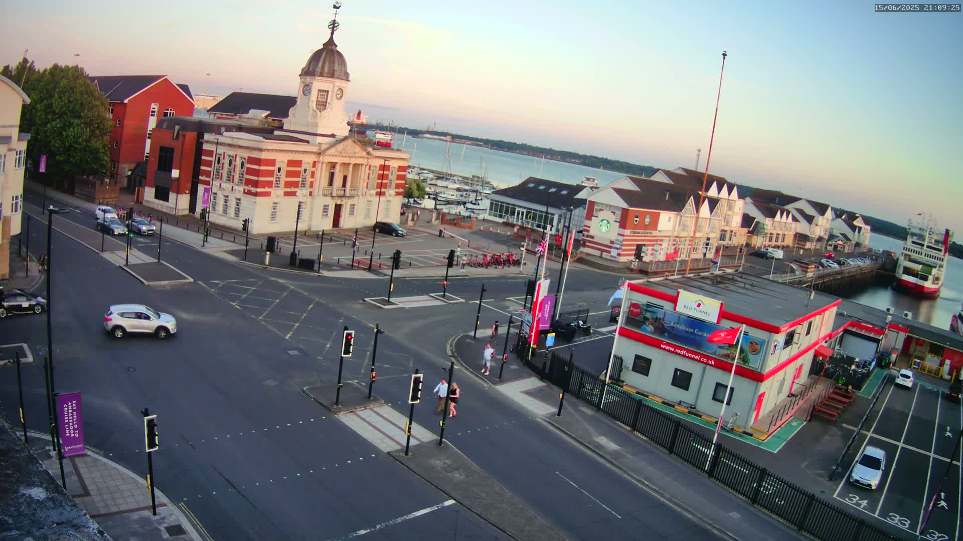 Southampton, Town Quay / Port Junction Live Cam - Southampton, Hampshire, South East, England, United Kingdom