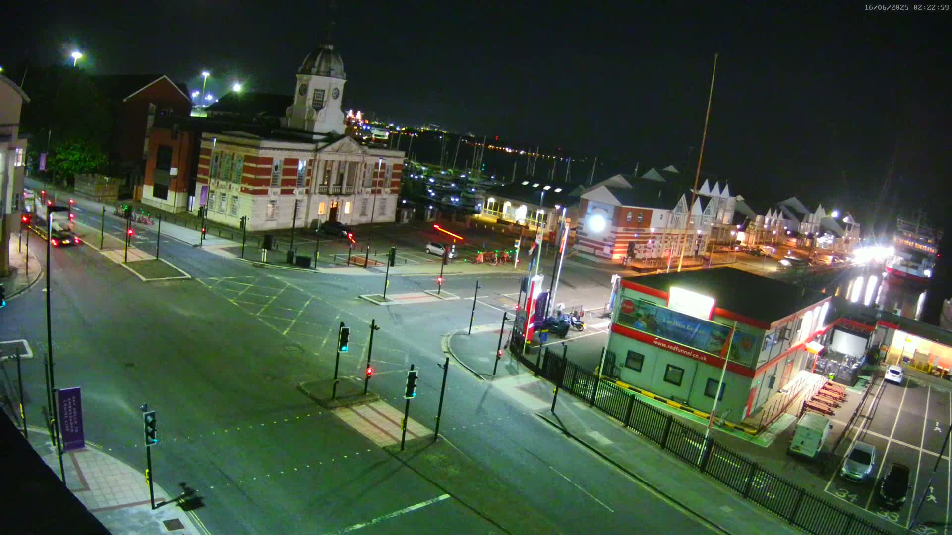Southampton, Town Quay / Port Junction Live Cam - Southampton, Hampshire, South East, England, United Kingdom