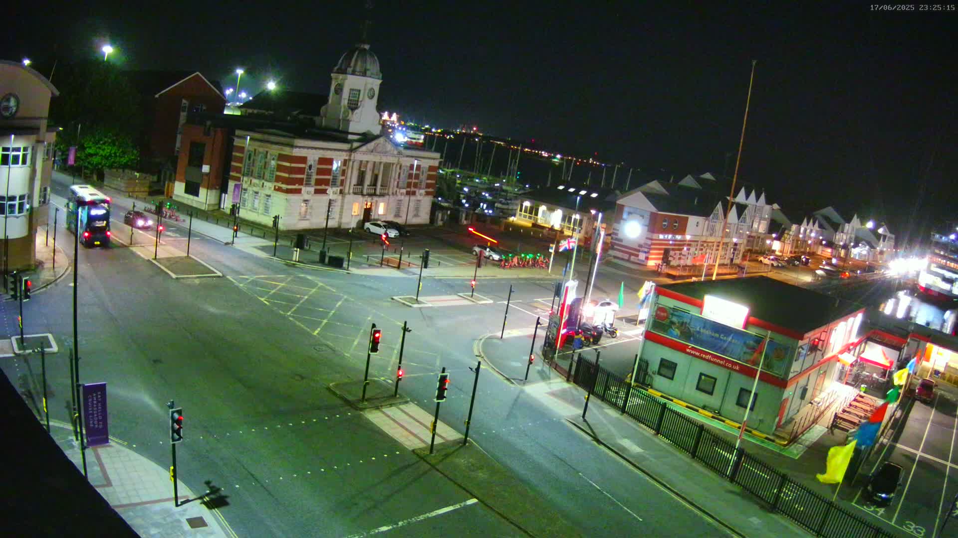 Southampton, Town Quay / Port Junction Live Cam - Southampton, Hampshire, South East, England, United Kingdom