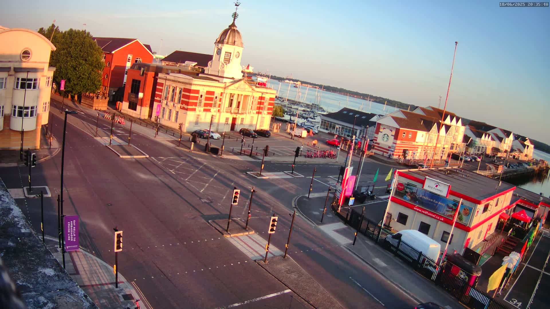 Southampton, Town Quay / Port Junction Live Cam - Southampton, Hampshire, South East, England, United Kingdom
