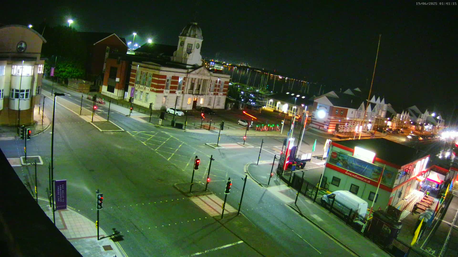 Southampton, Town Quay / Port Junction Live Cam - Southampton, Hampshire, South East, England, United Kingdom