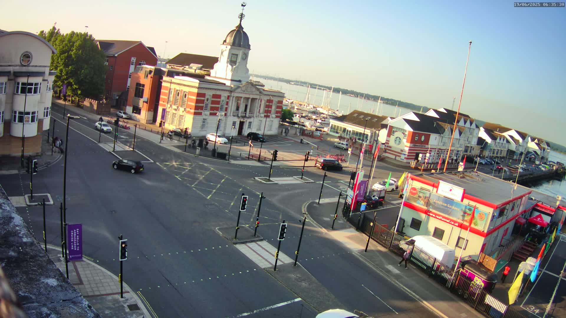Southampton, Town Quay / Port Junction Live Cam - Southampton, Hampshire, South East, England, United Kingdom