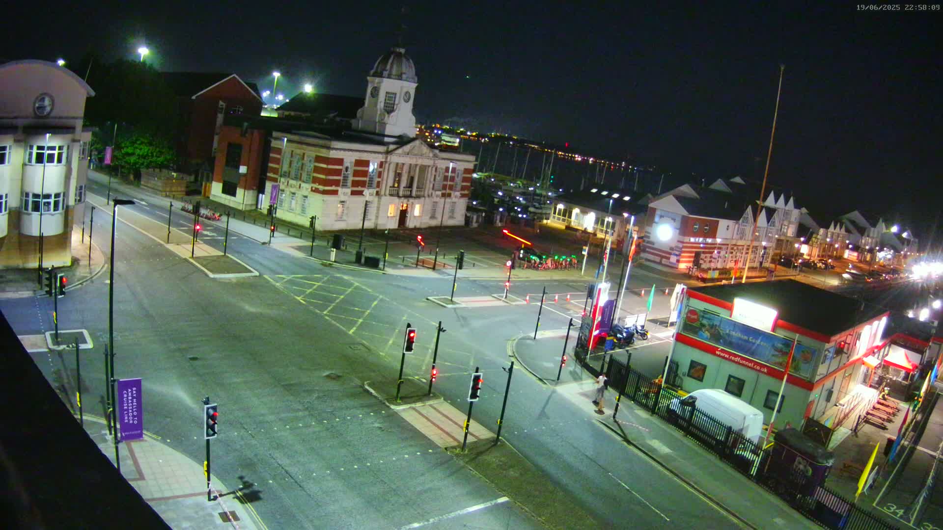Southampton, Town Quay / Port Junction Live Cam - Southampton, Hampshire, South East, England, United Kingdom