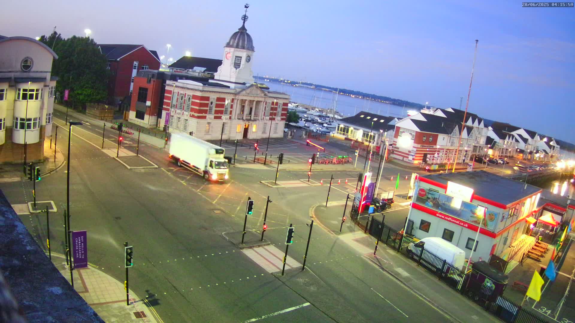 Southampton, Town Quay / Port Junction Live Cam - Southampton, Hampshire, South East, England, United Kingdom