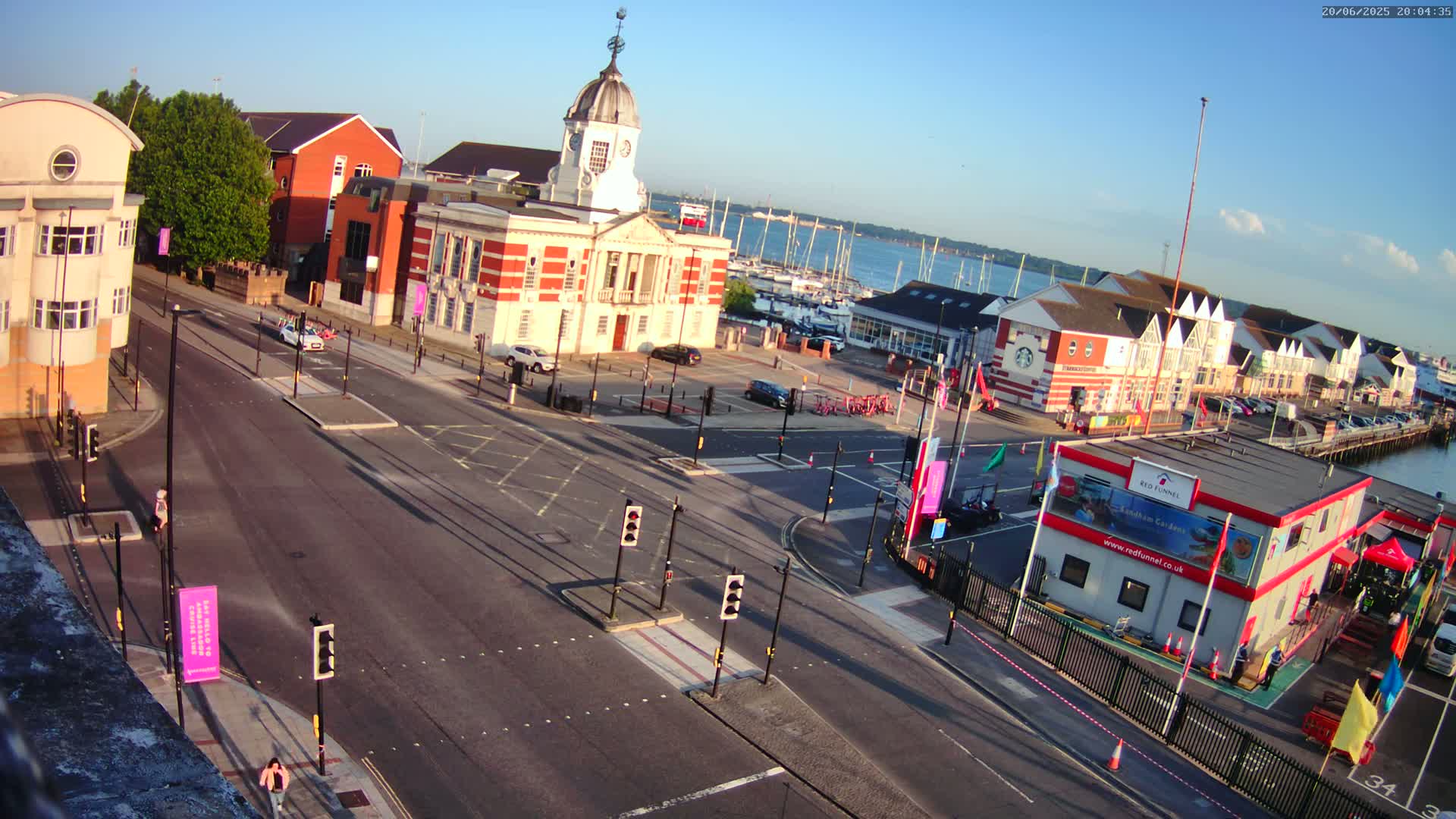 Southampton, Town Quay / Port Junction Live Cam - Southampton, Hampshire, South East, England, United Kingdom