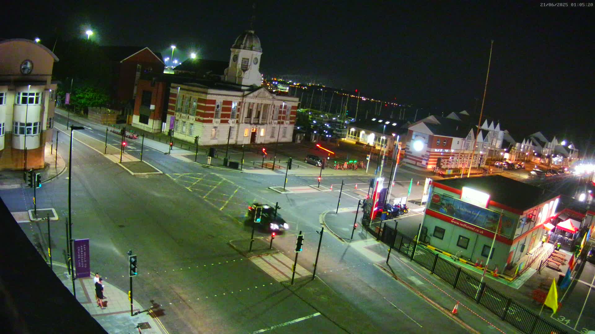 Southampton, Town Quay / Port Junction Live Cam - Southampton, Hampshire, South East, England, United Kingdom