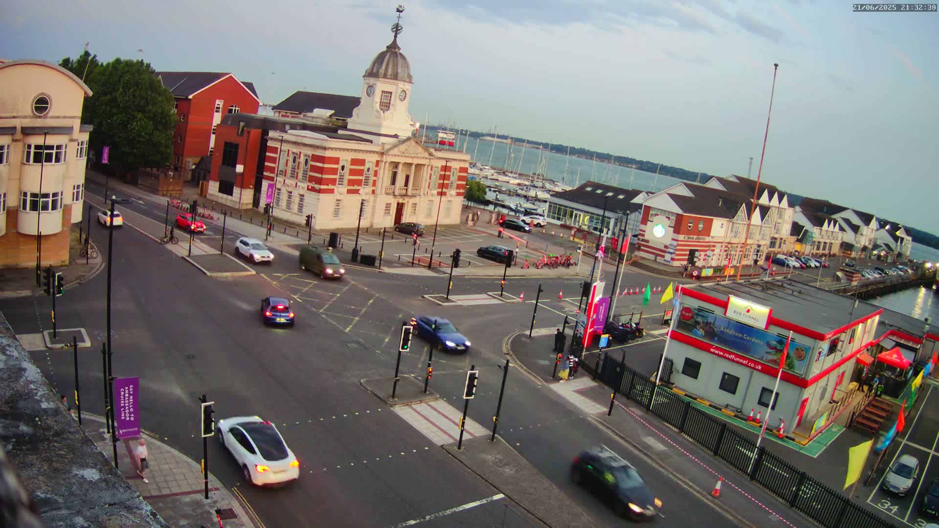 Southampton, Town Quay / Port Junction Live Cam - Southampton, Hampshire, South East, England, United Kingdom