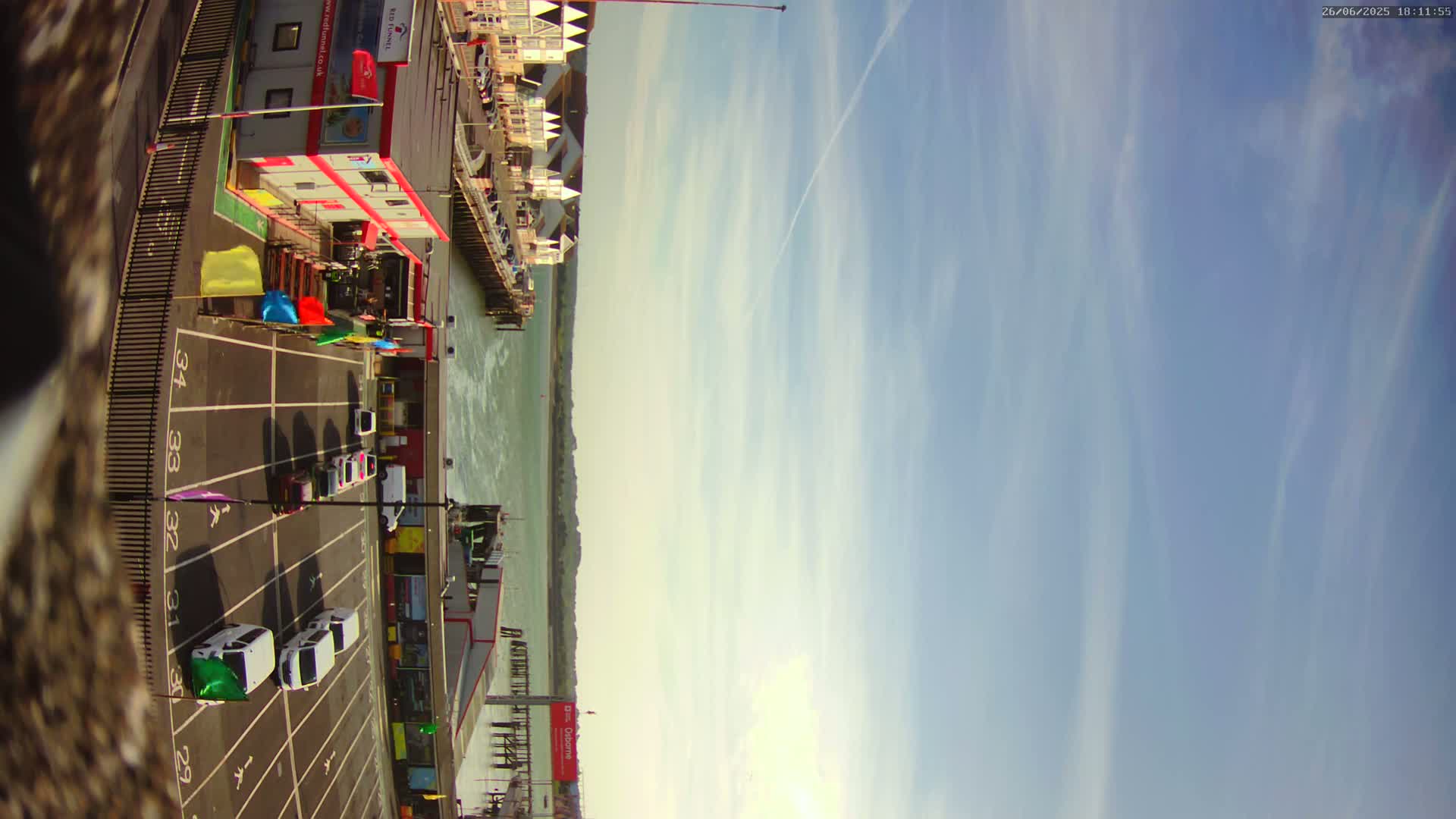 Southampton, Town Quay / Port Junction Live Cam - Southampton, Hampshire, South East, England, United Kingdom