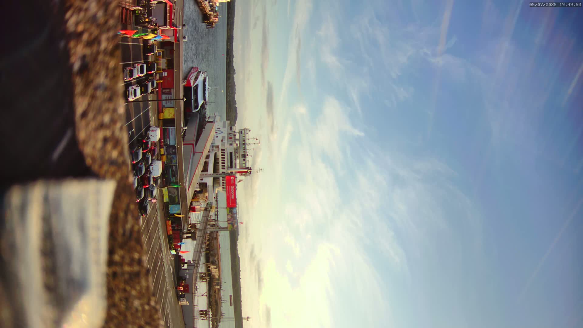 Southampton, Town Quay / Port Junction Live Cam - Southampton, Hampshire, South East, England, United Kingdom