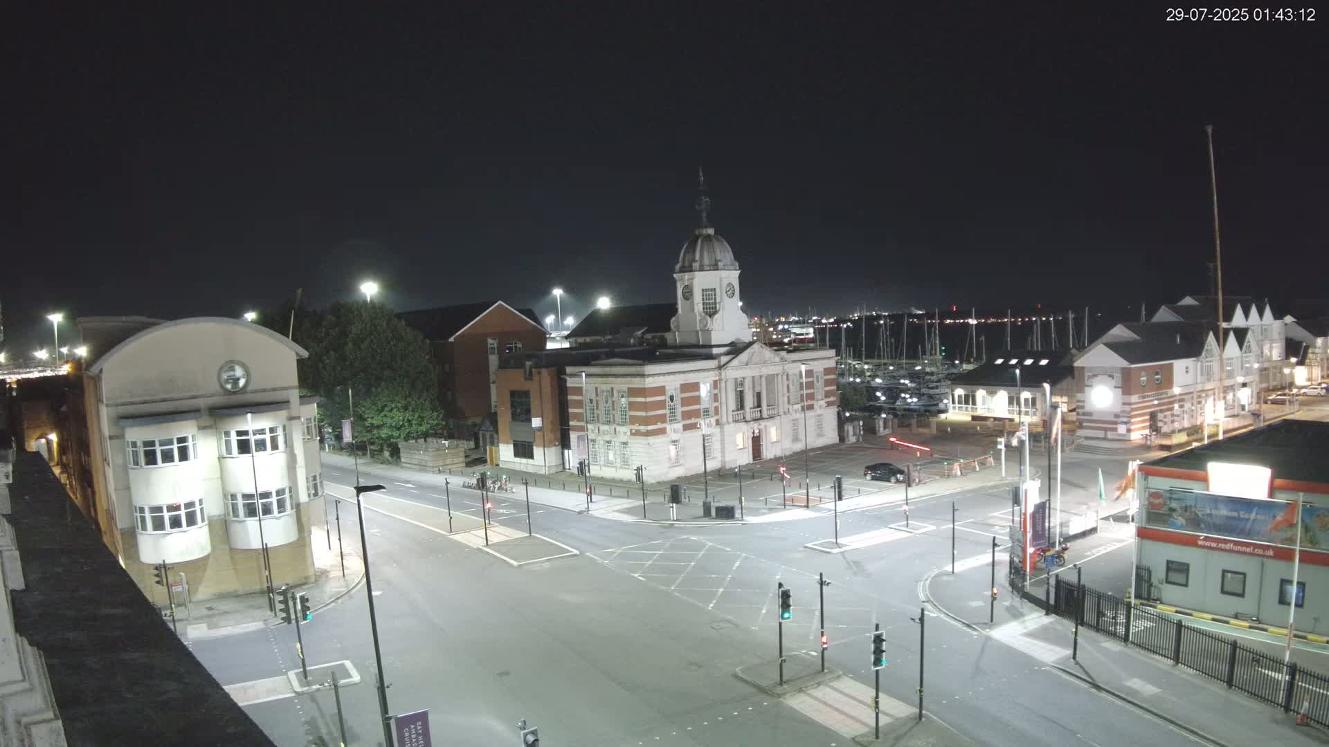 Southampton, Town Quay / Port Junction Live Cam - Southampton, Hampshire, South East, England, United Kingdom