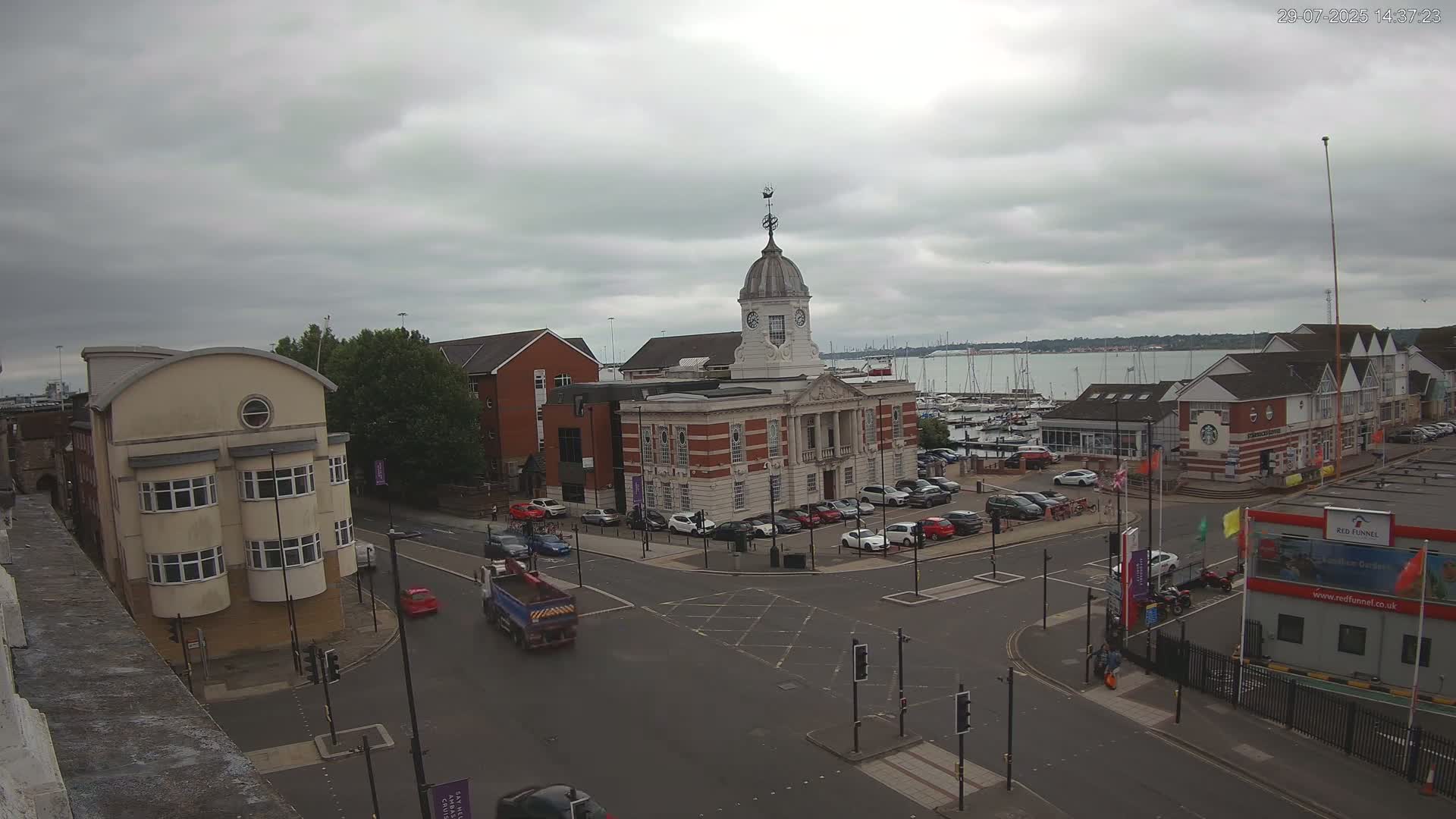 Southampton, Town Quay / Port Junction Live Cam - Southampton, Hampshire, South East, England, United Kingdom