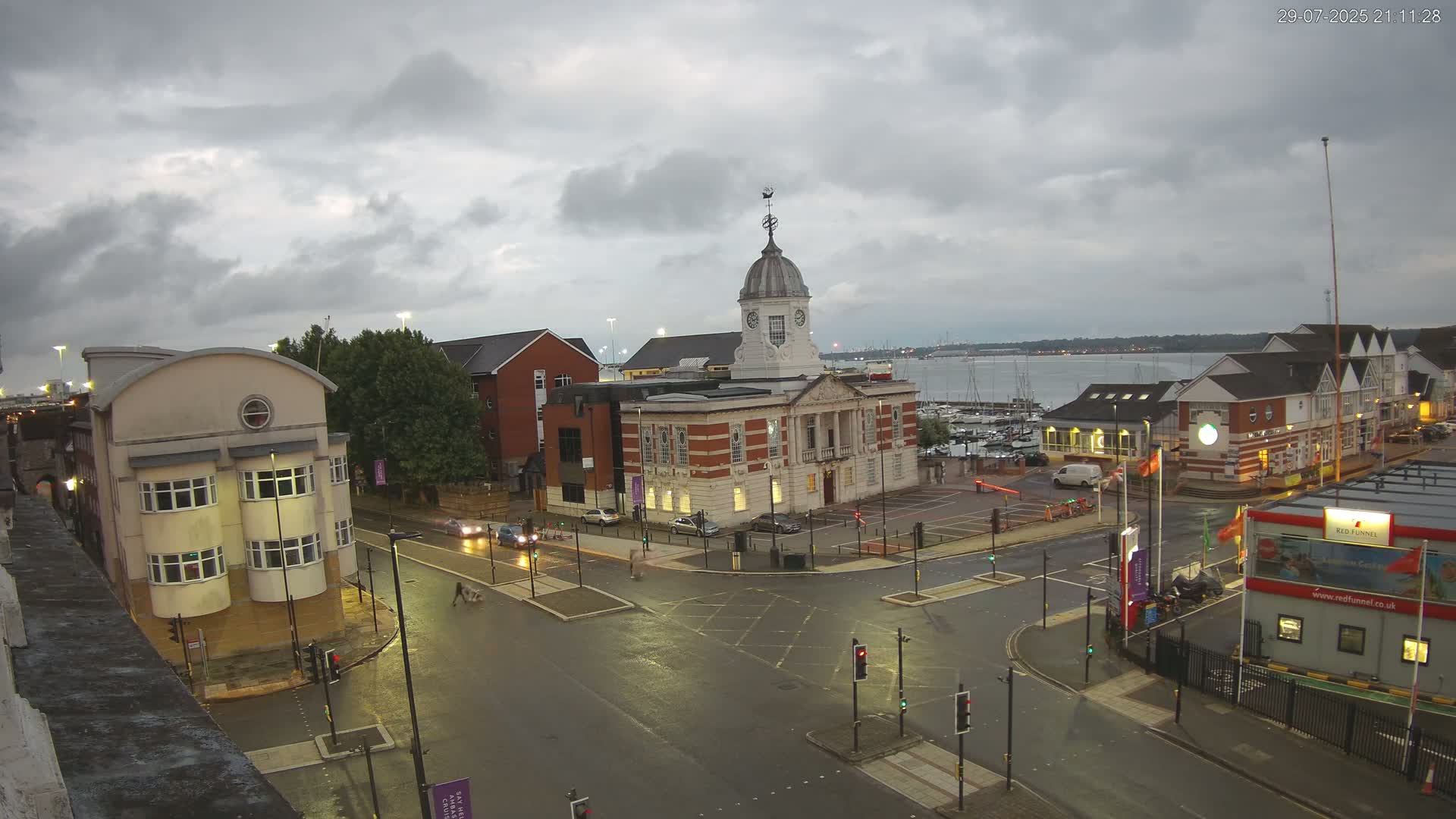 Southampton, Town Quay / Port Junction Live Cam - Southampton, Hampshire, South East, England, United Kingdom