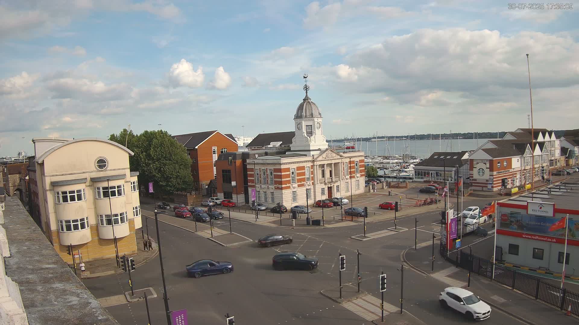 Southampton, Town Quay / Port Junction Live Cam - Southampton, Hampshire, South East, England, United Kingdom