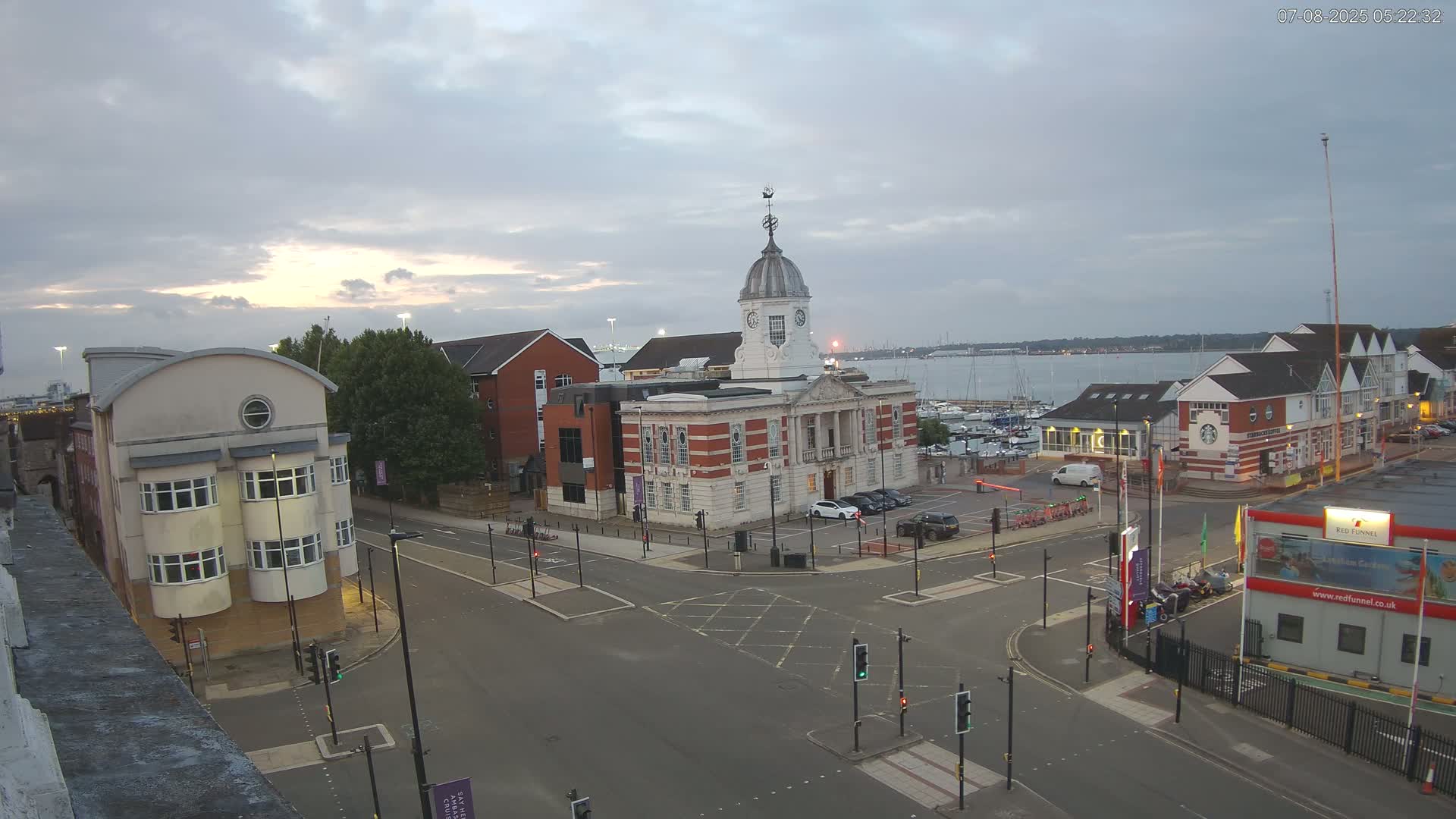 Southampton, Town Quay / Port Junction Live Cam - Southampton, Hampshire, South East, England, United Kingdom