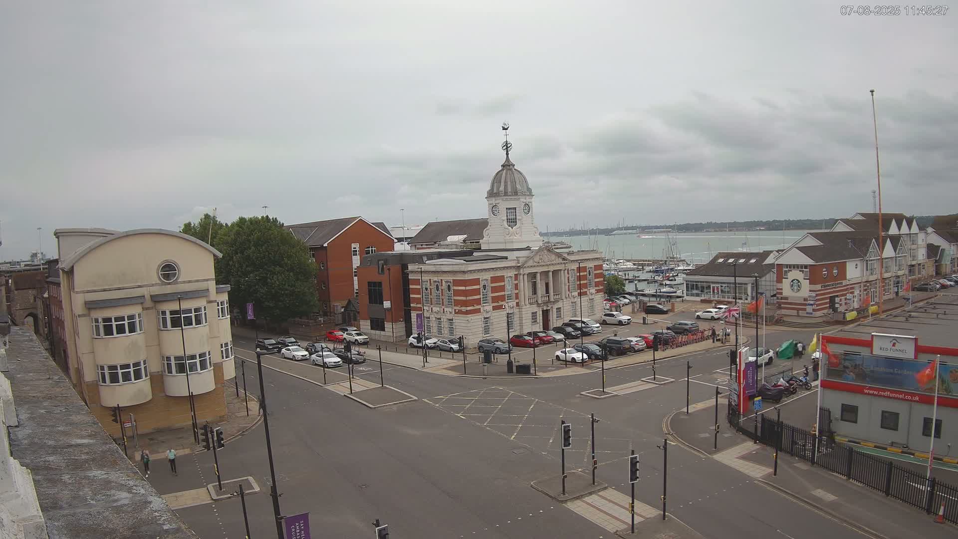 Southampton, Town Quay / Port Junction Live Cam - Southampton, Hampshire, South East, England, United Kingdom