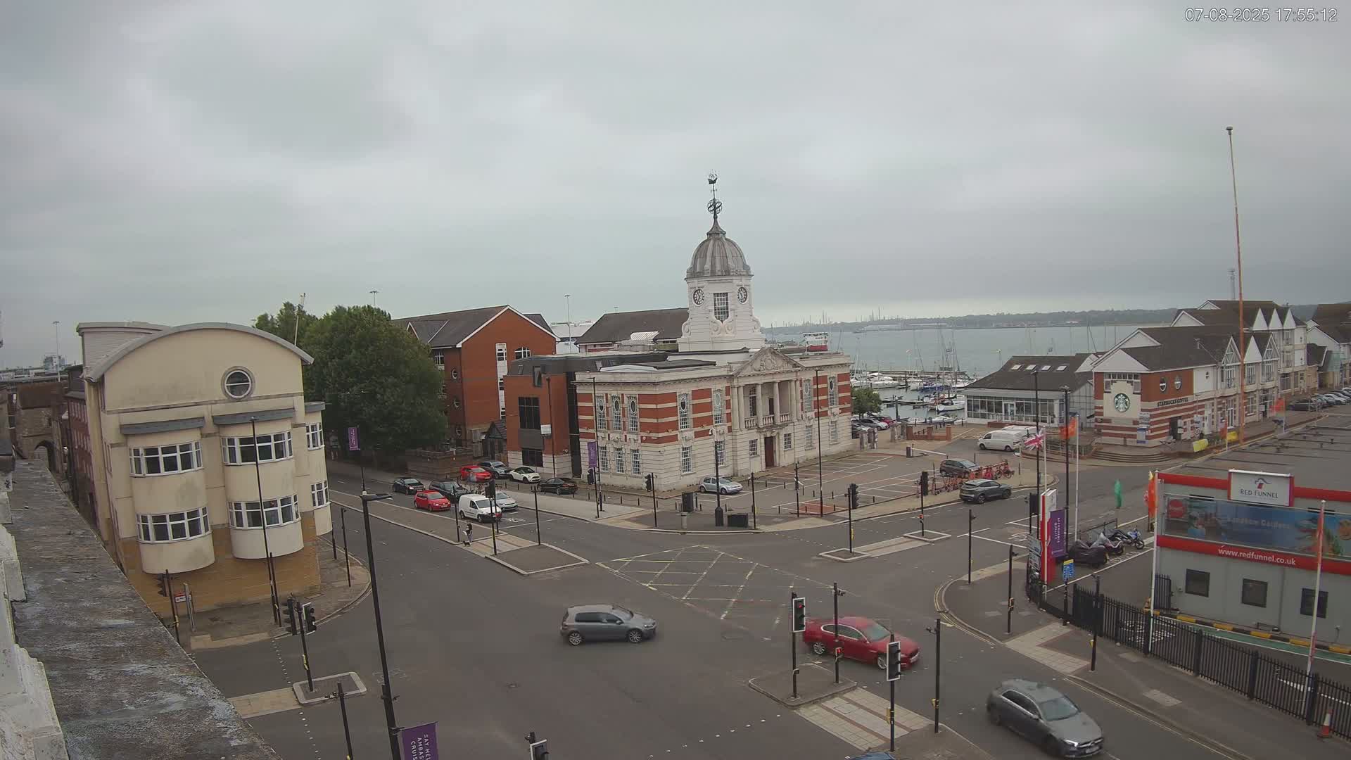 Southampton, Town Quay / Port Junction Live Cam - Southampton, Hampshire, South East, England, United Kingdom