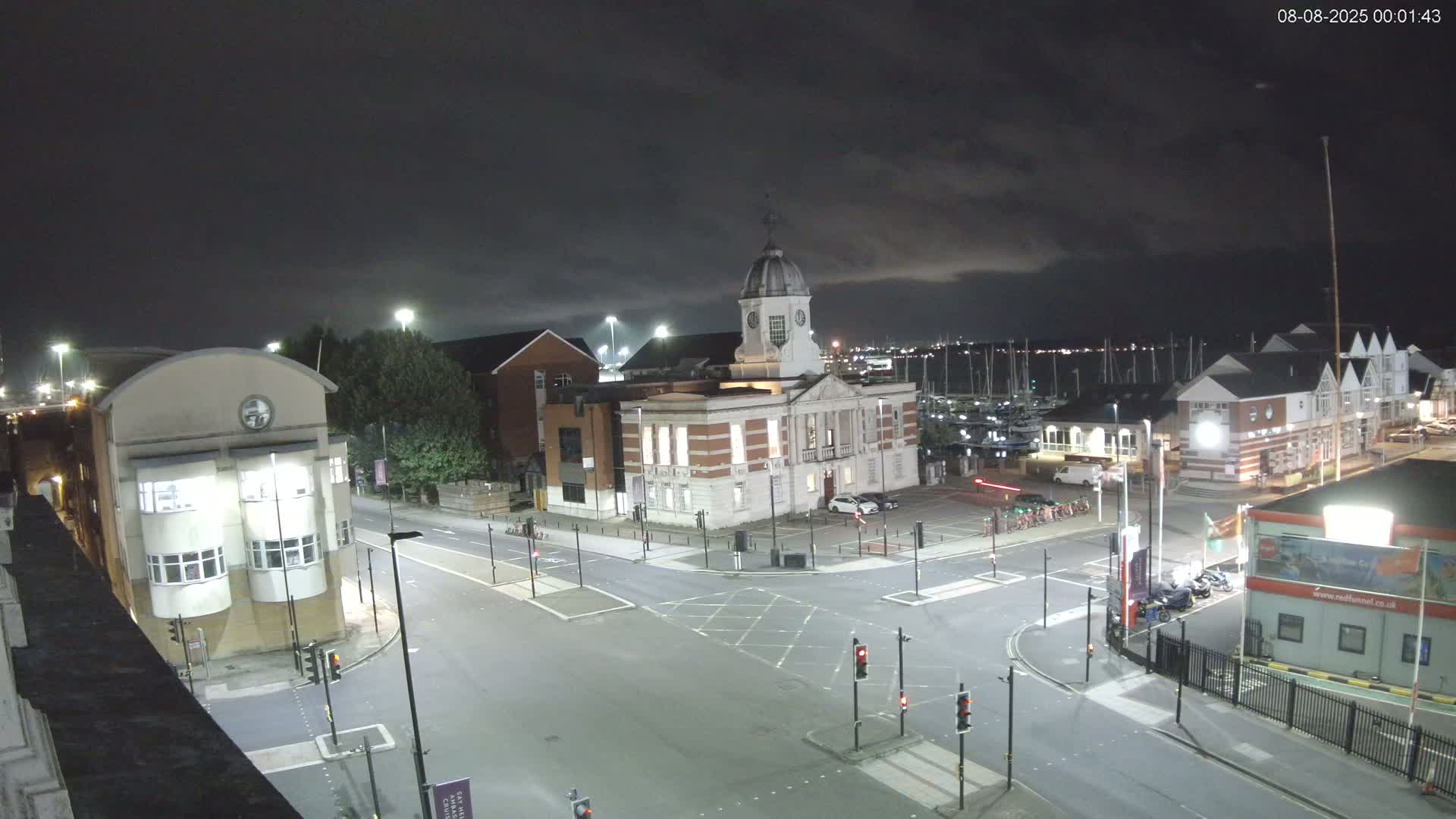 Southampton, Town Quay / Port Junction Live Cam - Southampton, Hampshire, South East, England, United Kingdom
