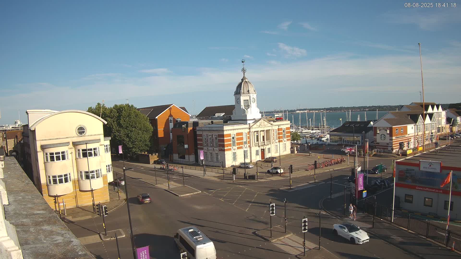 Southampton, Town Quay / Port Junction Live Cam - Southampton, Hampshire, South East, England, United Kingdom