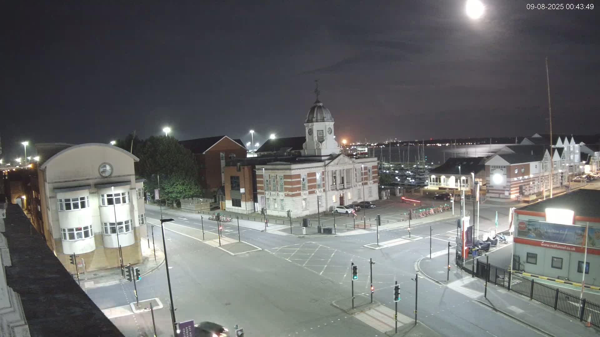 Southampton, Town Quay / Port Junction Live Cam - Southampton, Hampshire, South East, England, United Kingdom