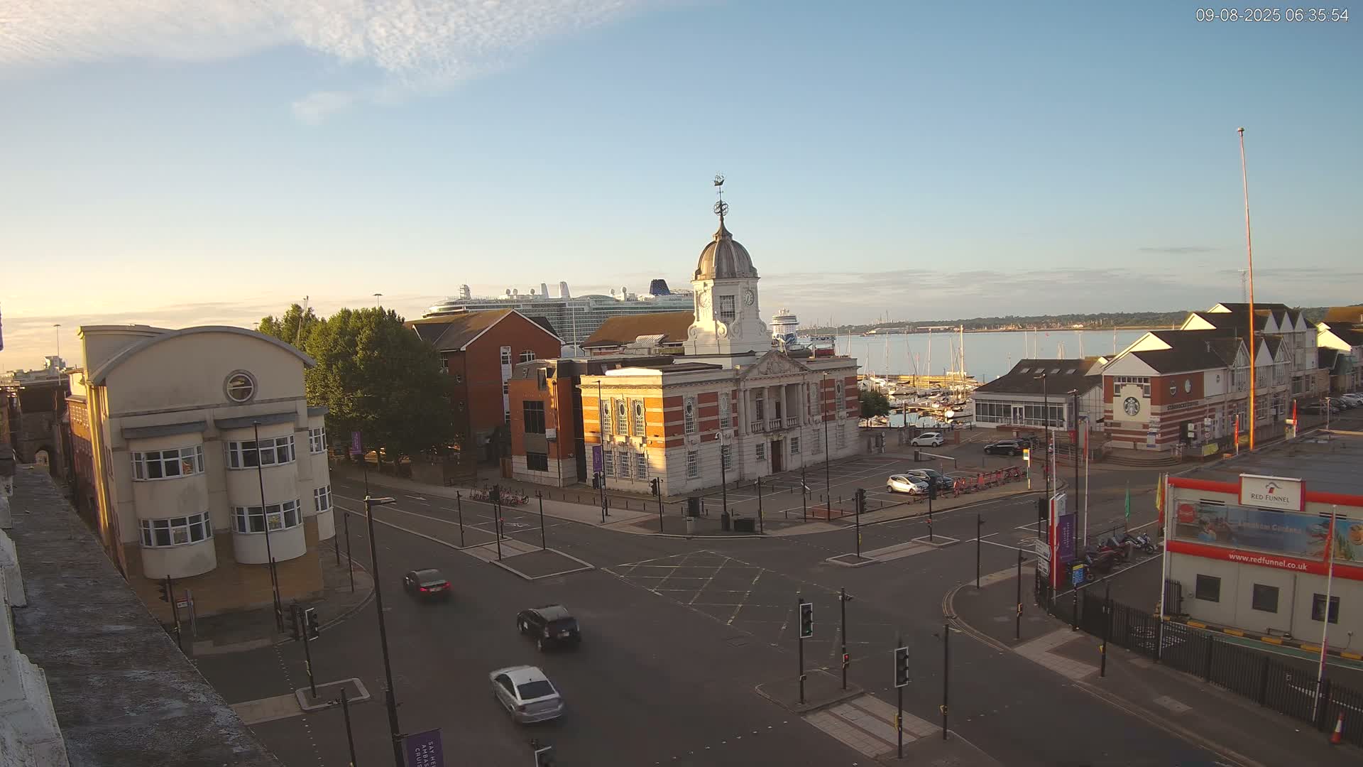 Southampton, Town Quay / Port Junction Live Cam - Southampton, Hampshire, South East, England, United Kingdom