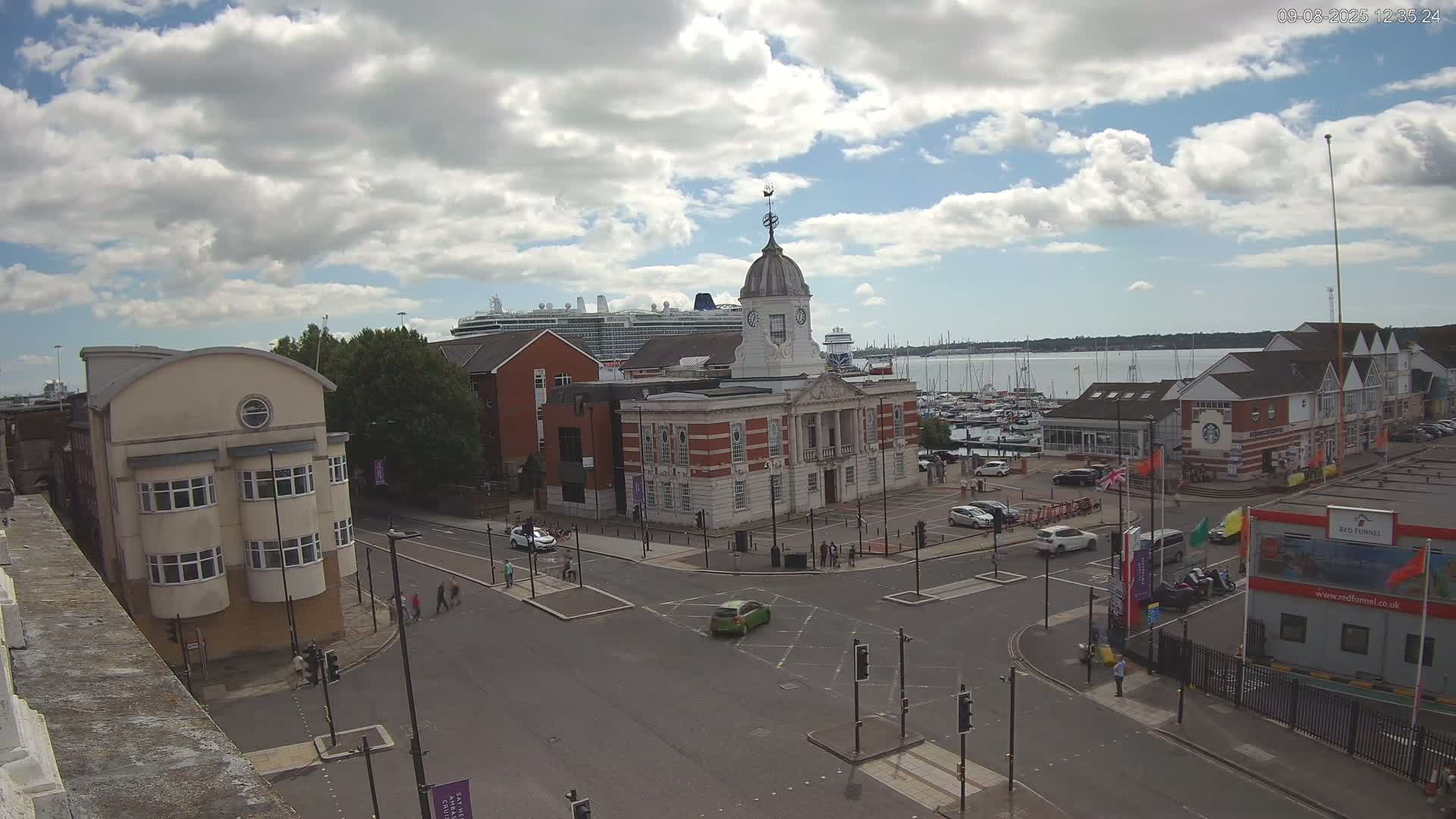 Southampton, Town Quay / Port Junction Live Cam - Southampton, Hampshire, South East, England, United Kingdom