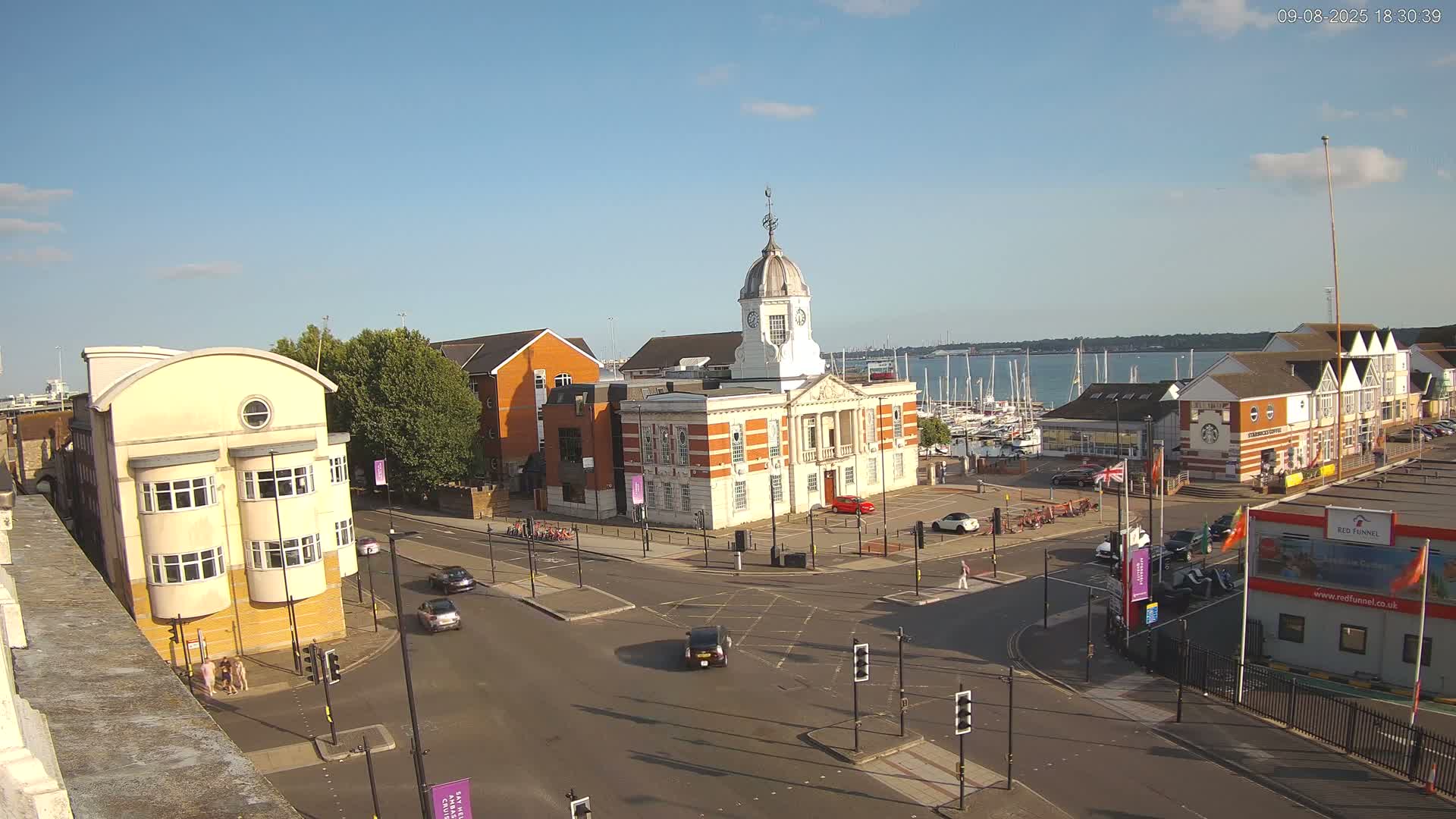 Southampton, Town Quay / Port Junction Live Cam - Southampton, Hampshire, South East, England, United Kingdom