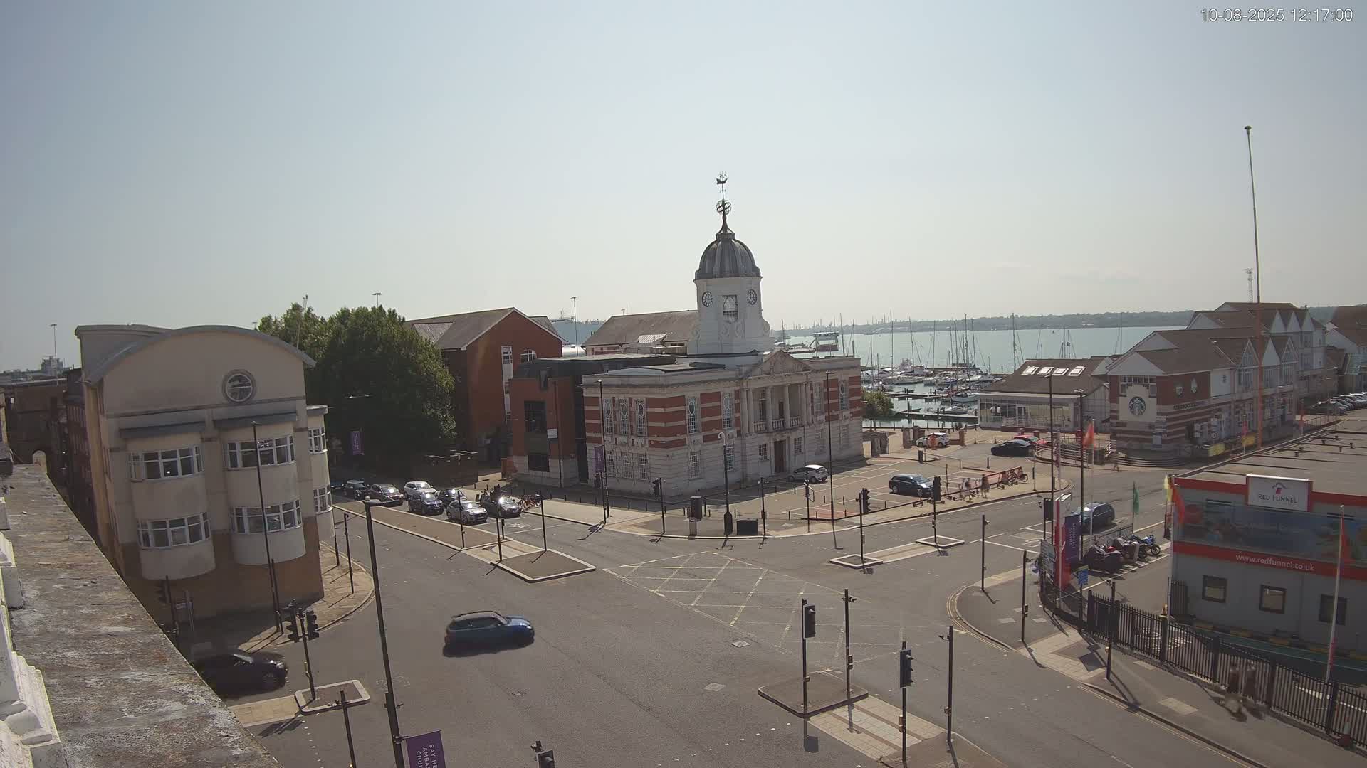 Southampton, Town Quay / Port Junction Live Cam - Southampton, Hampshire, South East, England, United Kingdom