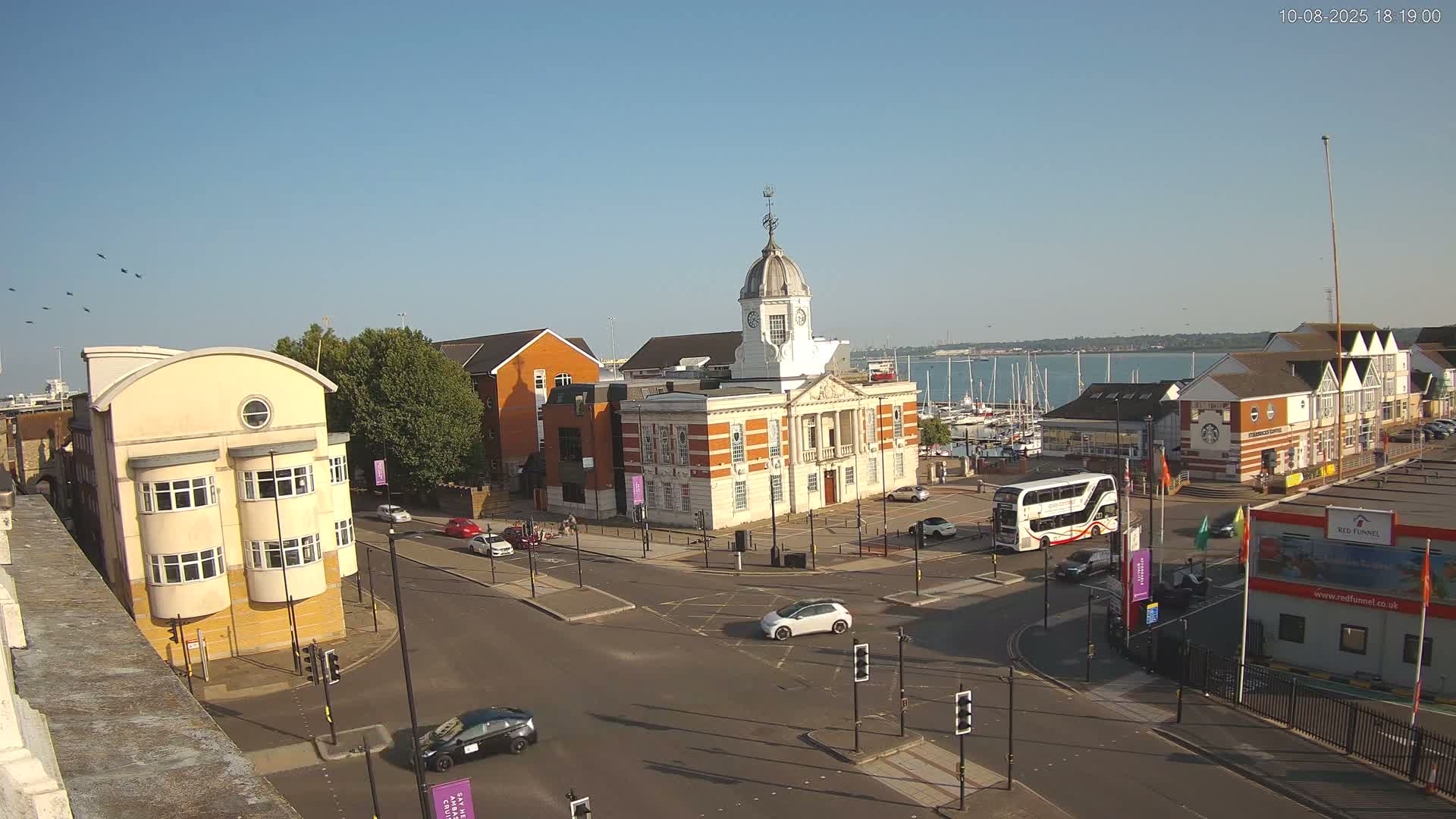Southampton, Town Quay / Port Junction Live Cam - Southampton, Hampshire, South East, England, United Kingdom